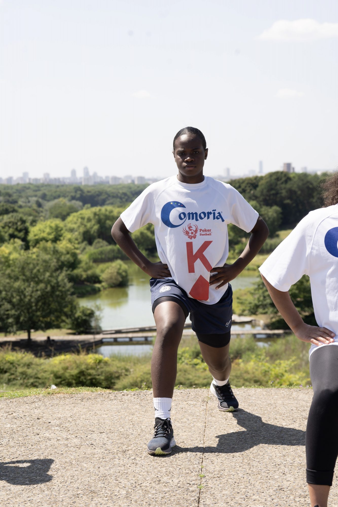 Joueuse issue de la formation Poker Football Kids